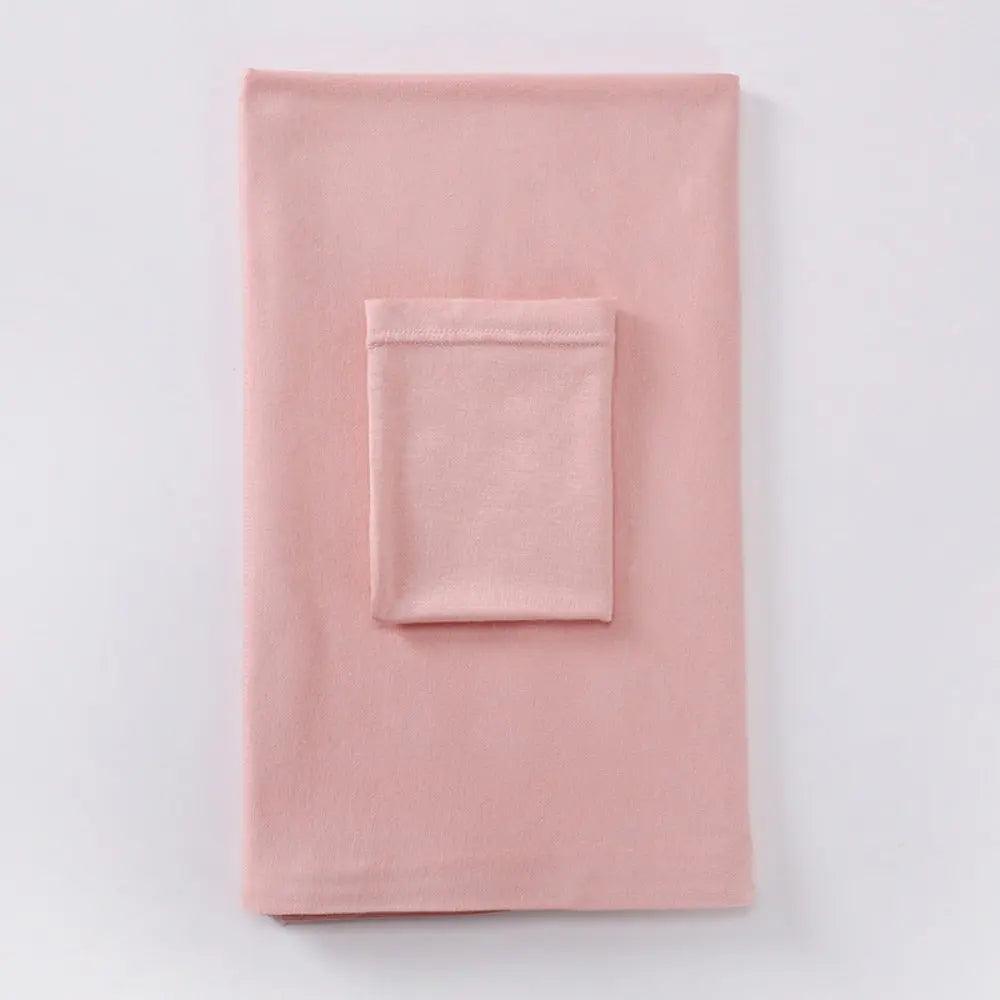 MH038 Solid Color Hijab With Basic Headscarf Cap - Mariam's Collection