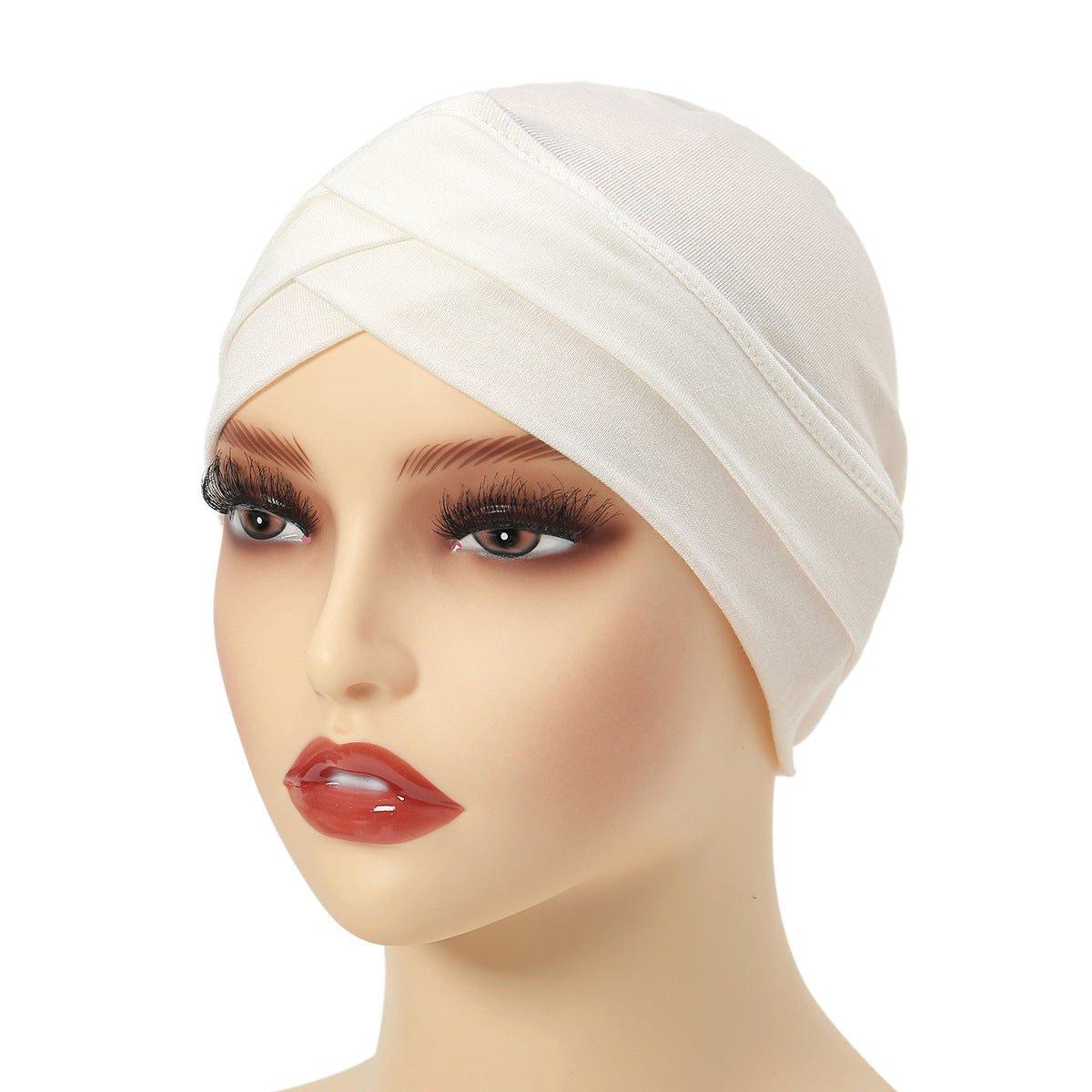 MH053 Soft Stylish Versatile Bottom Hat - Mariam's Collection