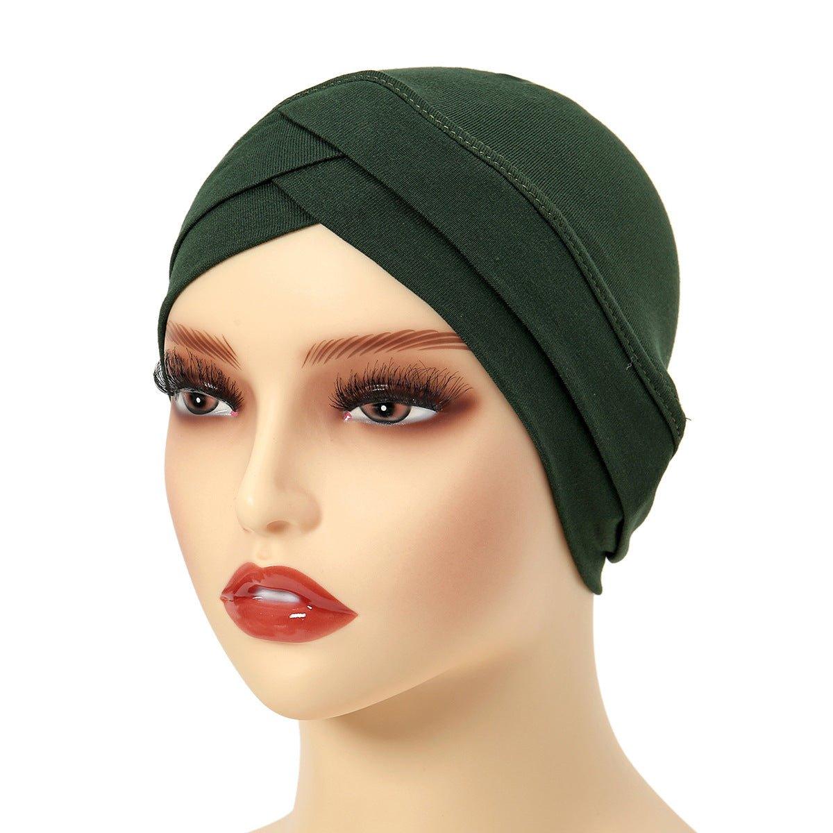 MH053 Soft Stylish Versatile Bottom Hat - Mariam's Collection