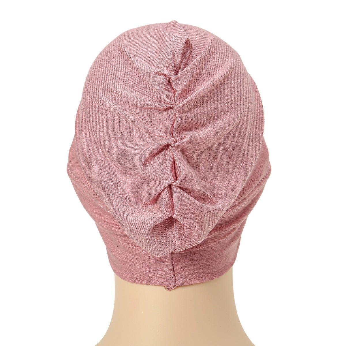 MH053 Soft Stylish Versatile Bottom Hat - Mariam's Collection