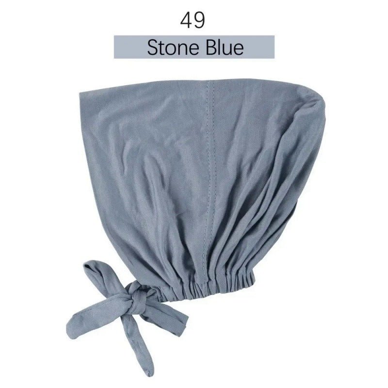Modal Tie - Back Under Cap | Adjustable Hijab Bonnet(MH200) - Mariam's Collection
