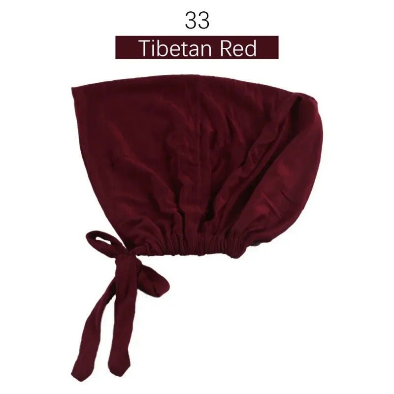 Modal Tie - Back Under Cap | Adjustable Hijab Bonnet(MH200) - Mariam's Collection