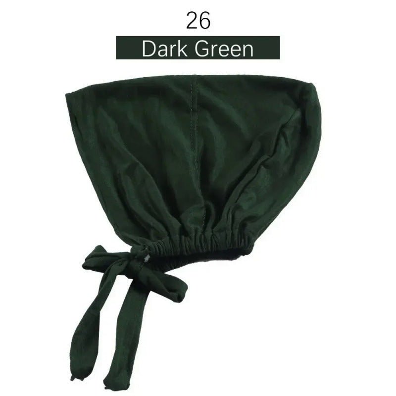 Modal Tie - Back Under Cap | Adjustable Hijab Bonnet(MH200) - Mariam's Collection