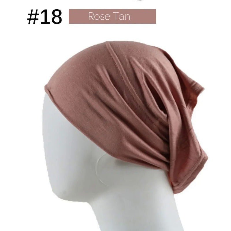 Modal Under Cap Hijab | Stretchy Tube Bonnet(MH198) - Mariam's Collection