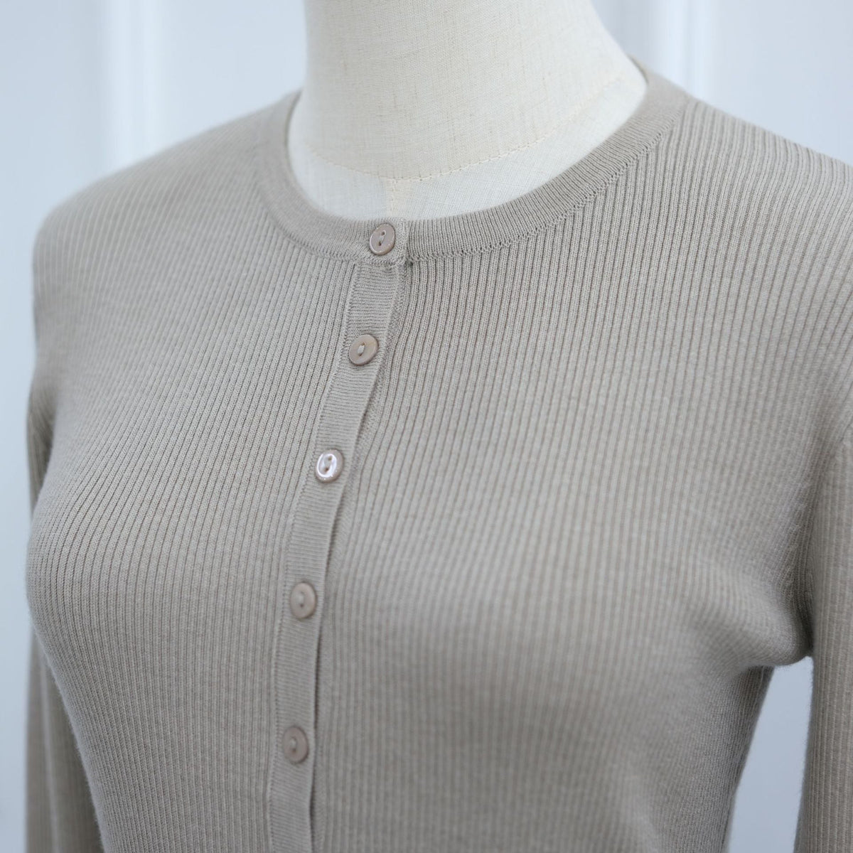 Modest Ribbed Knit Two-Piece Set(MS536) - Mariam's Collection