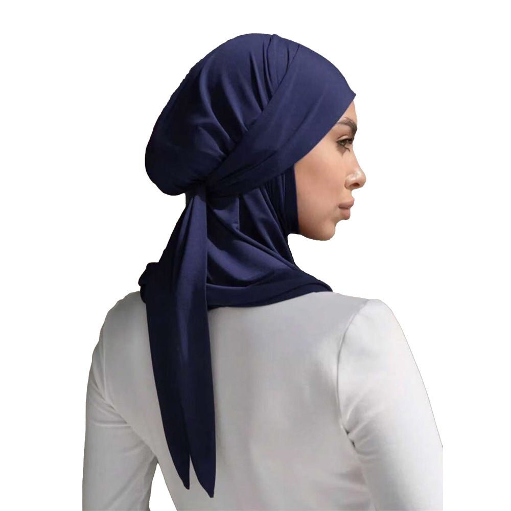 Modesty Effortless Adjustable Hijab Undercap with Ties (MH157) - Mariam's Collection