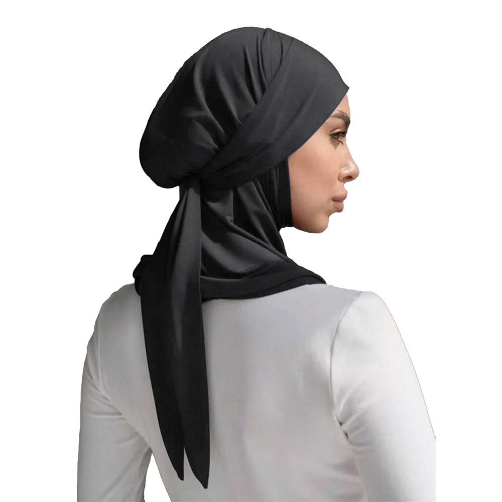 Modesty Effortless Adjustable Hijab Undercap with Ties (MH157) - Mariam's Collection