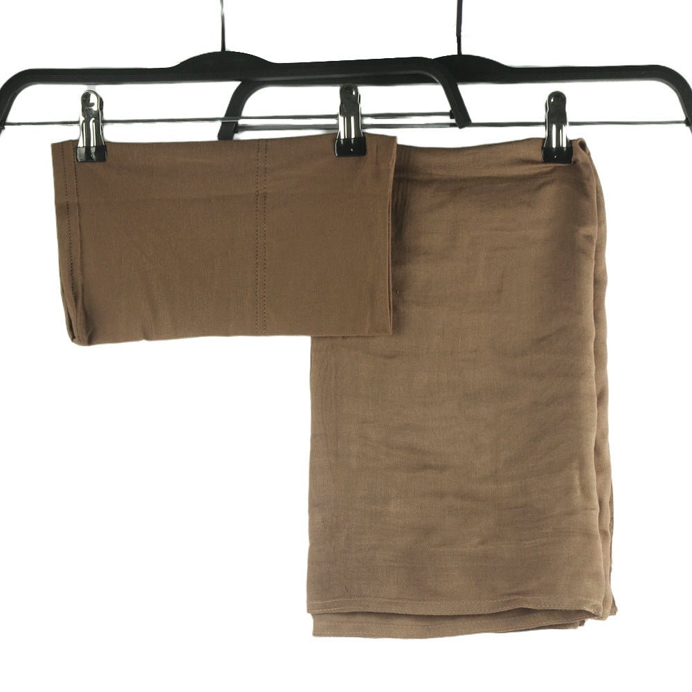 Modesty Pure Color Hijab & Undercap 2 - Piece Set (MH174) - Mariam's Collection