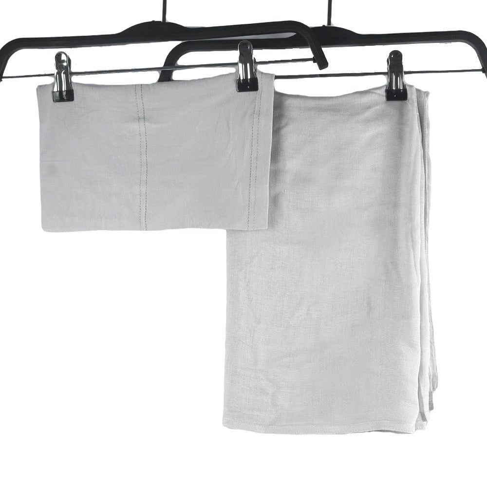 Modesty Pure Color Hijab & Undercap 2 - Piece Set (MH174) - Mariam's Collection