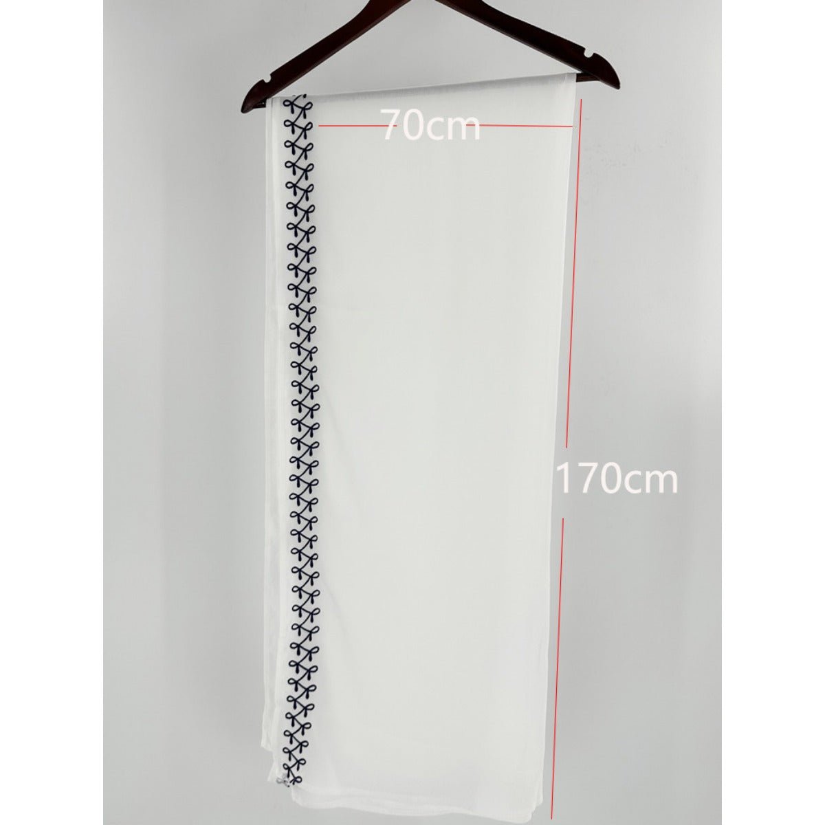 Moonlight Embroidered Abaya Set | Batwing Sleeve Robe with Matching Hijab. (MOA183) - Mariam's Collection