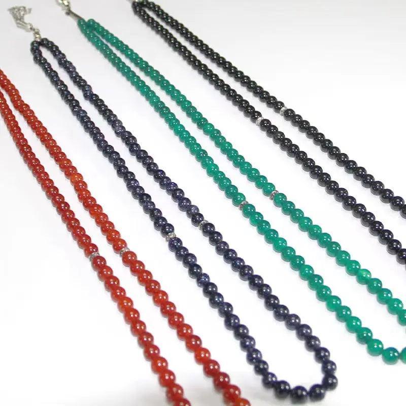 MR051 Agate Tasbeeh - Natural Crystal Prayer Beads for Muslim Misbaha - Mariam's Collection