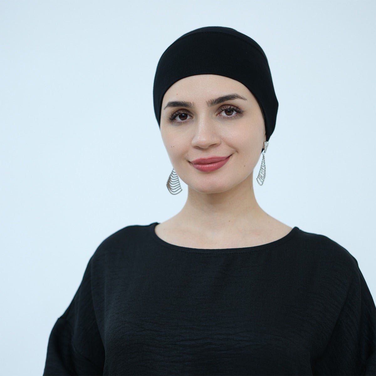 Muslim Women's Everyday Essential Modal Cotton Headscarf | Earth - Tone Solid Color Hijab with Stretch Comfort(MH122) - Mariam's Collection