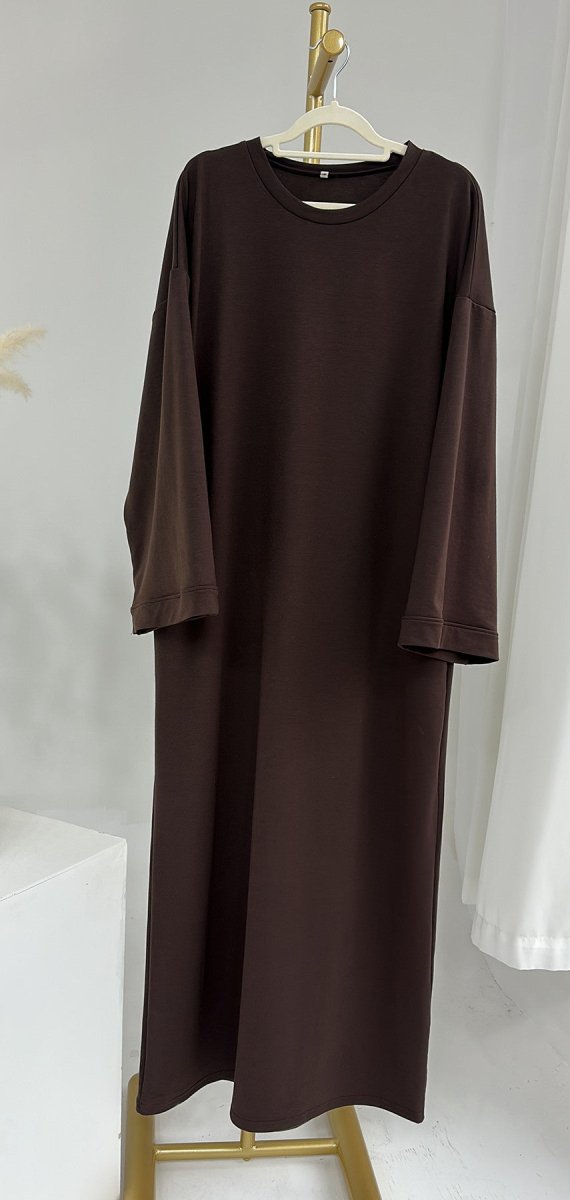 Oversized Casual Maxi Dress Abaya(MA281) - Mariam's Collection