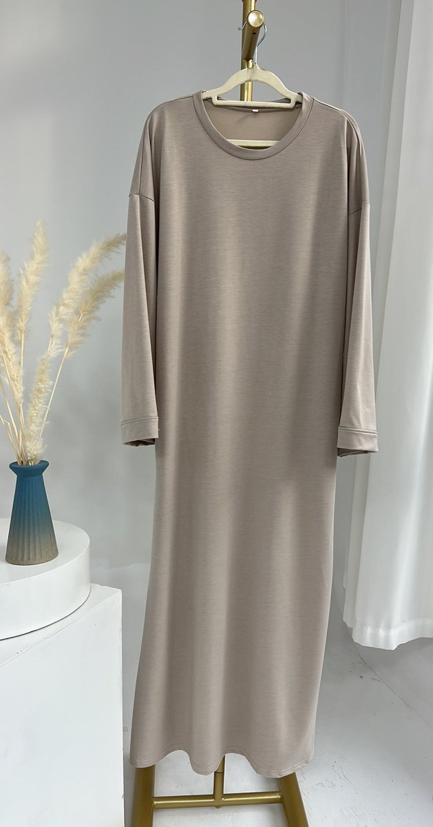 Oversized Casual Maxi Dress Abaya(MA281) - Mariam's Collection