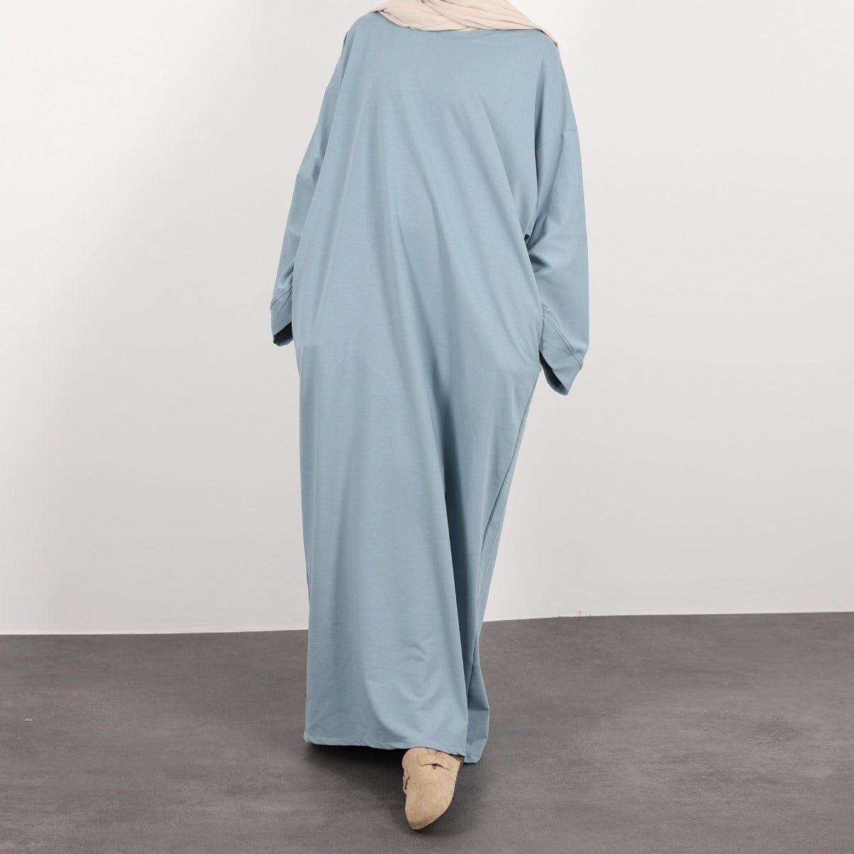 Oversized Casual Maxi Dress Abaya(MA281) - Mariam's Collection