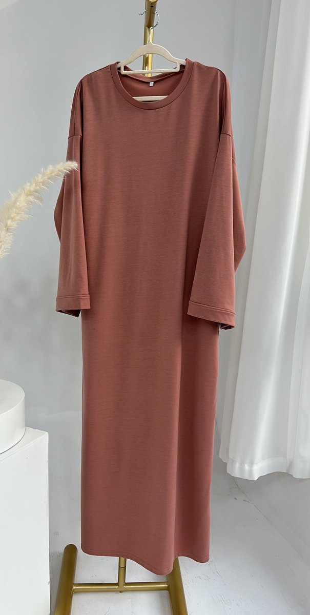 Oversized Casual Maxi Dress Abaya(MA281) - Mariam's Collection