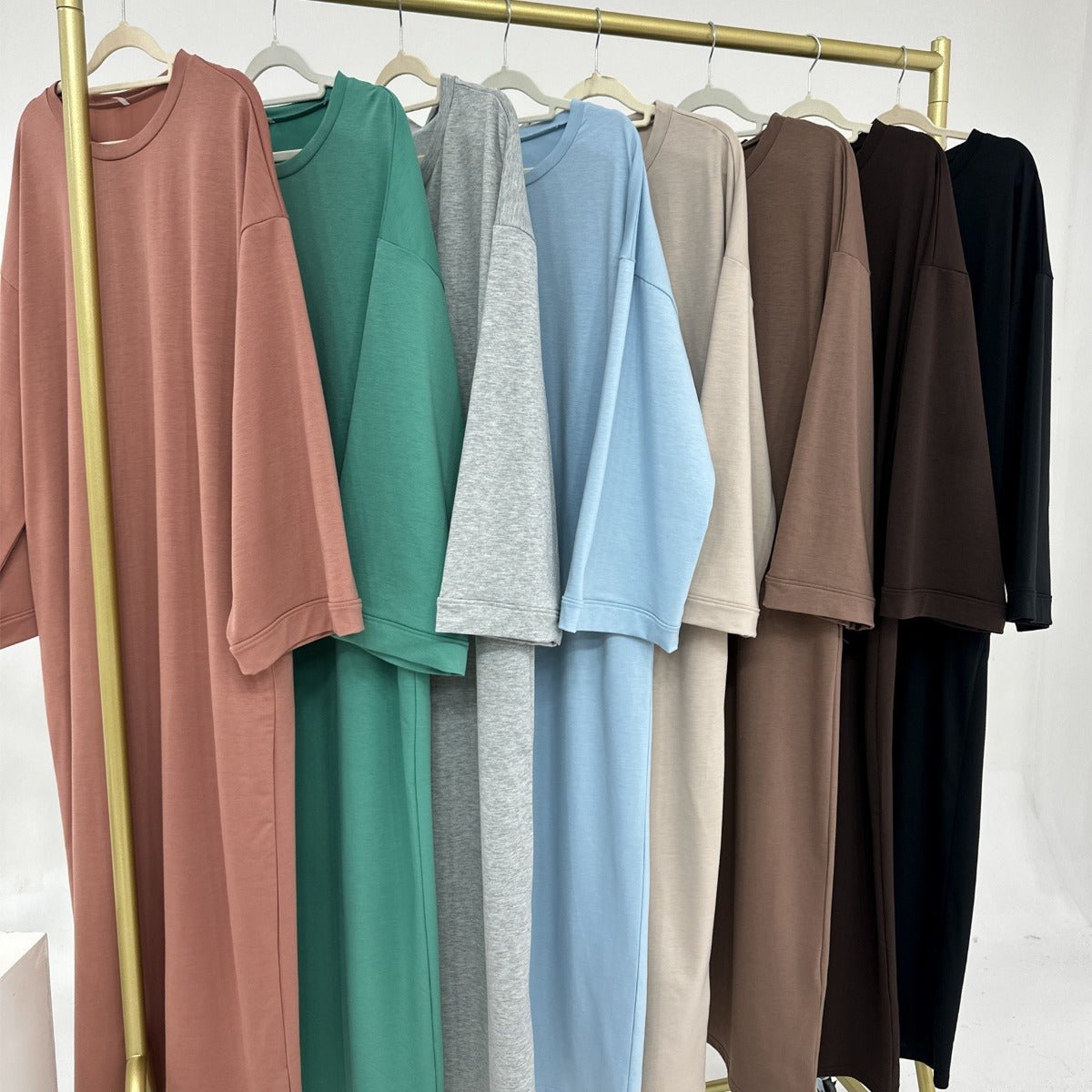 Oversized Casual Maxi Dress Abaya(MA281) - Mariam's Collection