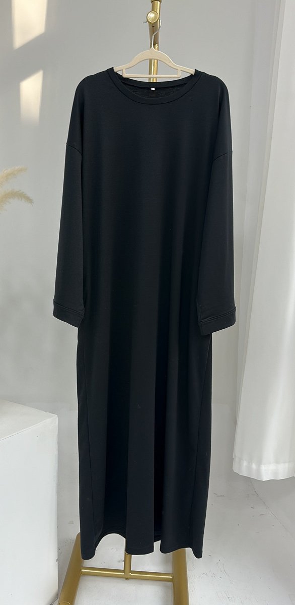 Oversized Casual Maxi Dress Abaya(MA281) - Mariam's Collection