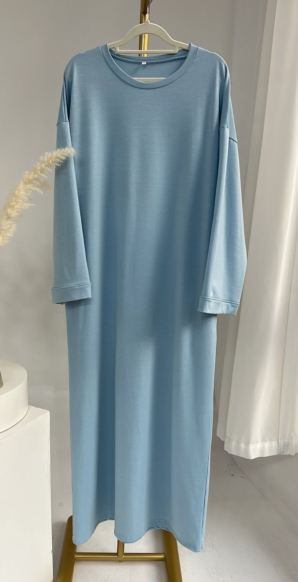 Oversized Casual Maxi Dress Abaya(MA281) - Mariam's Collection