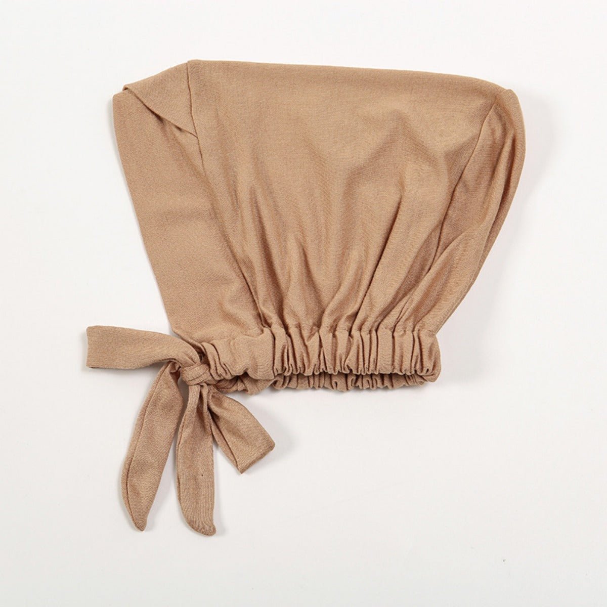 Premium Modal Cotton Cross - Strap Design Hijab Cap with Adjustable Brim. (MH116) - Mariam's Collection
