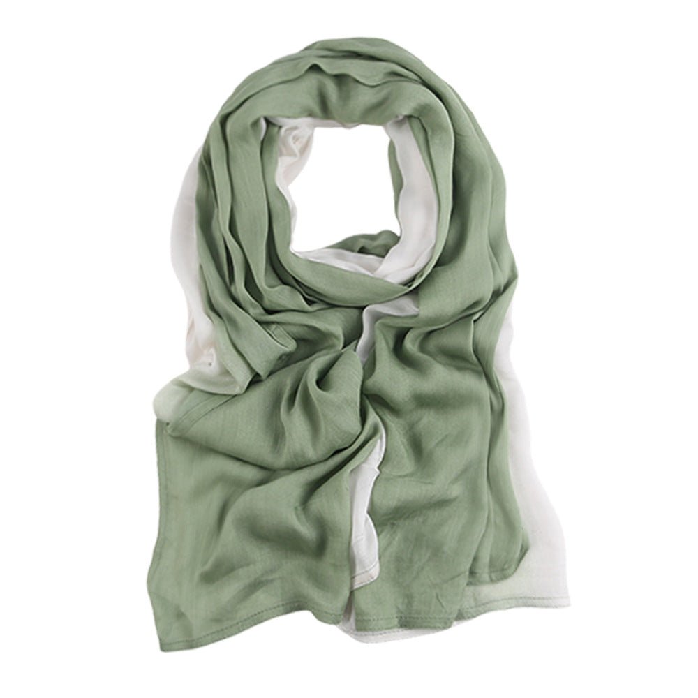 Premium Modal Cotton Headscarves Gradient Hijab Collection(MH123) - Mariam's Collection