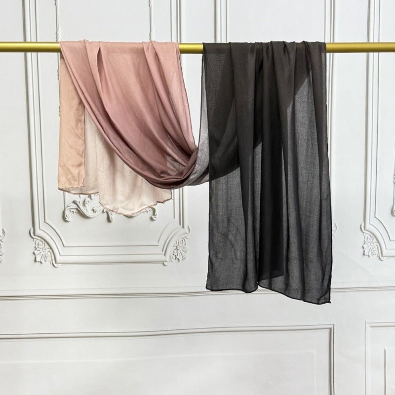 Premium Ultra - Soft Modla Gradient Hijab Scarf(MH147) - Mariam's Collection