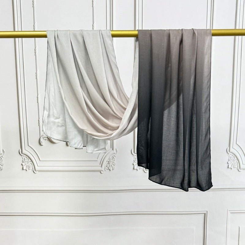 Premium Ultra - Soft Modla Gradient Hijab Scarf(MH147) - Mariam's Collection