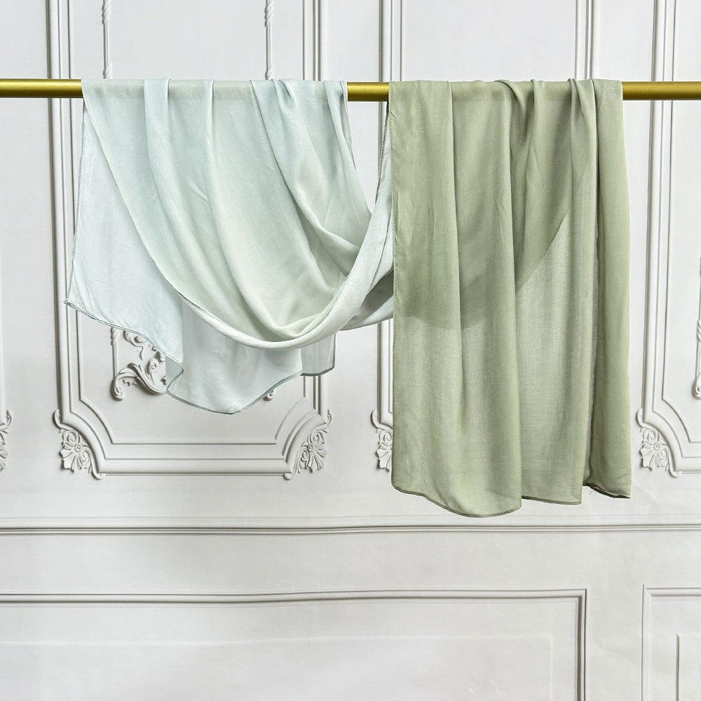 Premium Ultra - Soft Modla Gradient Hijab Scarf(MH147) - Mariam's Collection