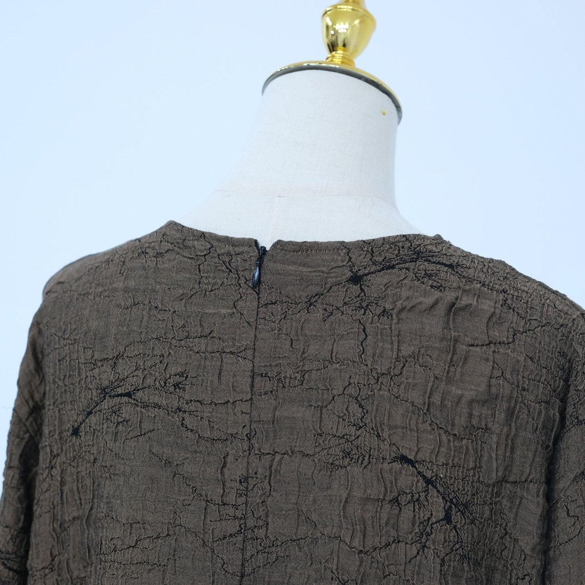 Reversible Jacquard Cardigan & Dress Set(MOA282) - Mariam's Collection