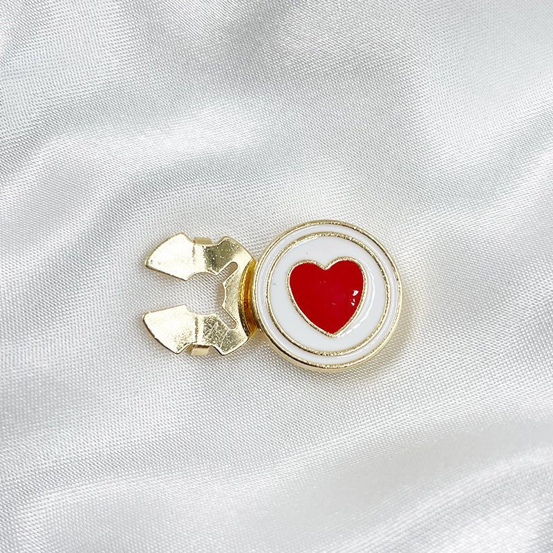 Rhinestone Button Covers | Crystal Flower Decorative Clips(MAC359) - Mariam's Collection