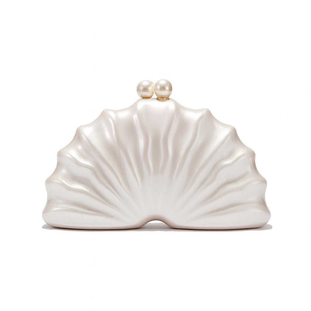 Shell Acrylic Clutch Evening Bag (MAC300) - Mariam's Collection