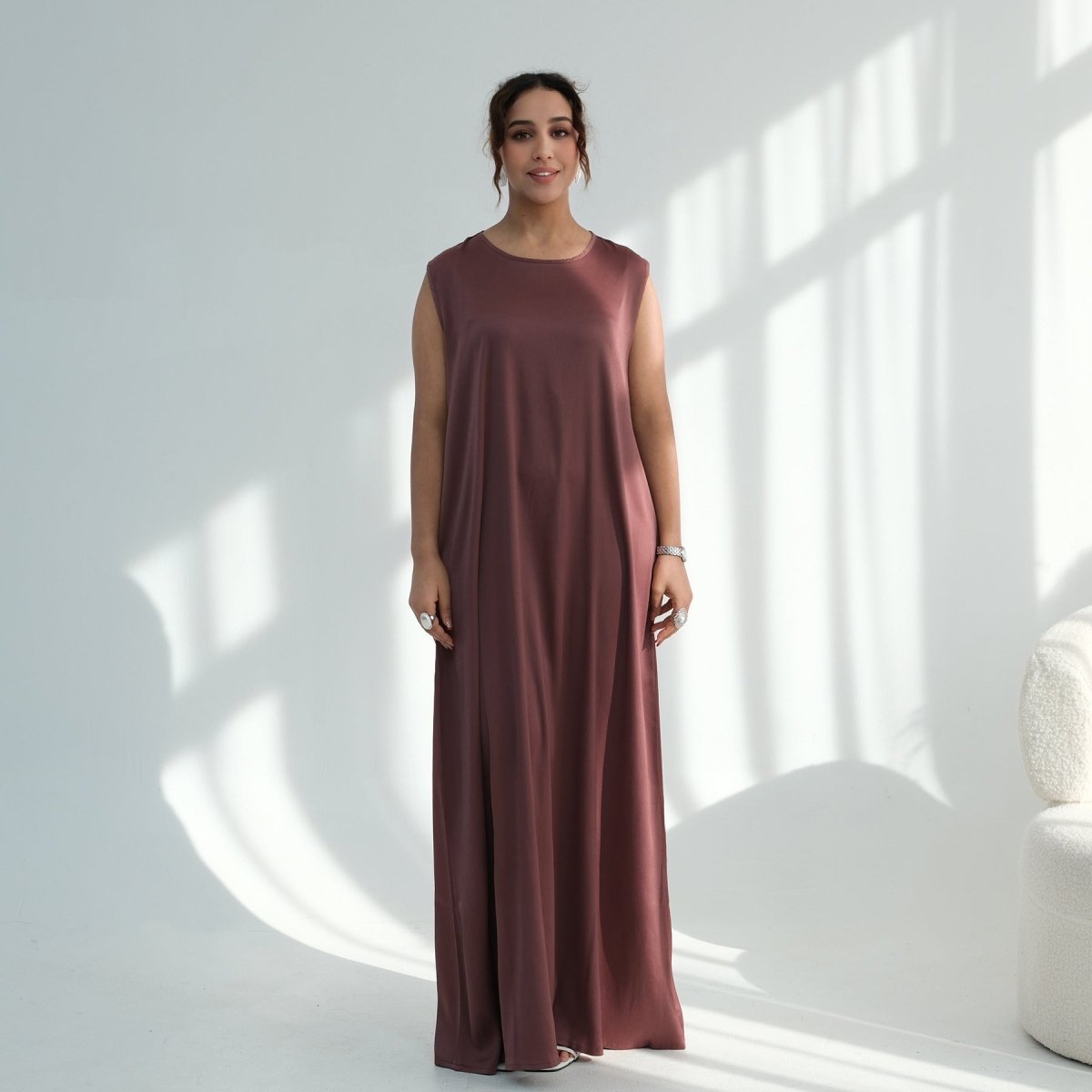Oversized A-line casual abaya suitable for prayer, travel and daily modest wear