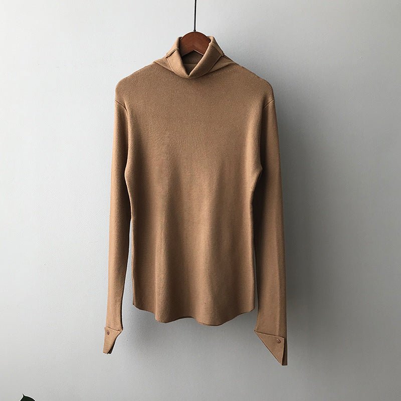 Slim Fit Turtleneck Base Layer Sweater(MS171) - Mariam's Collection