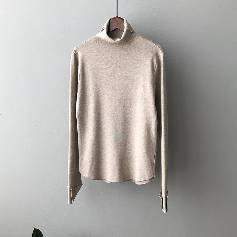 Slim Fit Turtleneck Base Layer Sweater(MS171) - Mariam's Collection