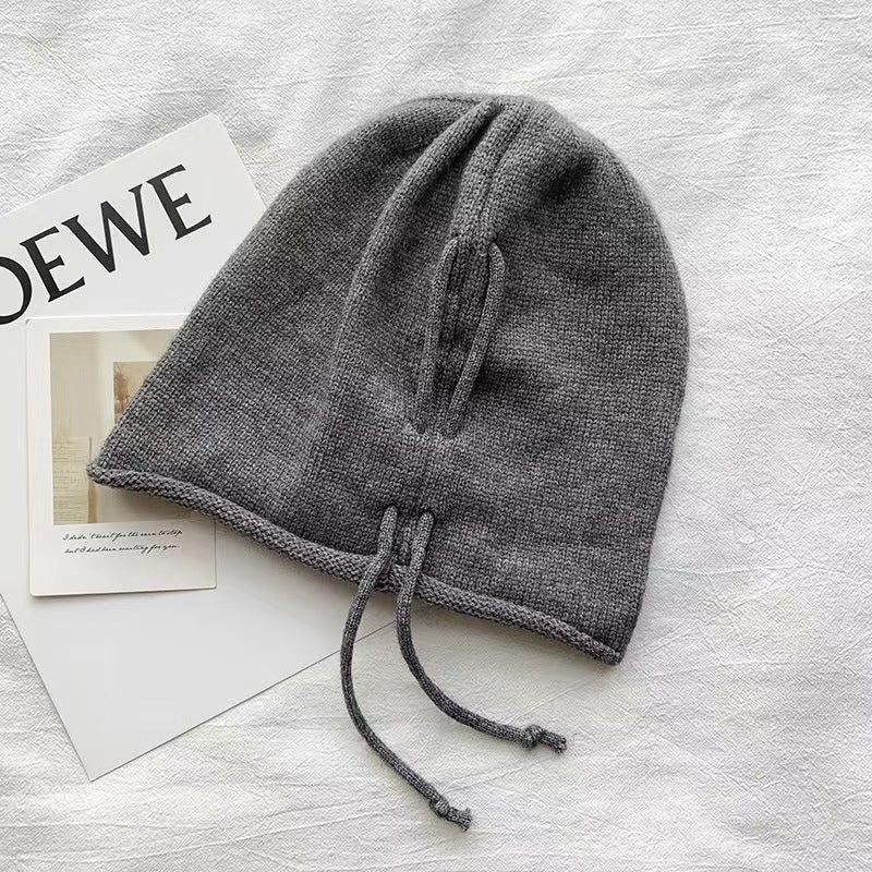 Slouchy Drawstring Beanie Hat(MAC304) - Mariam's Collection