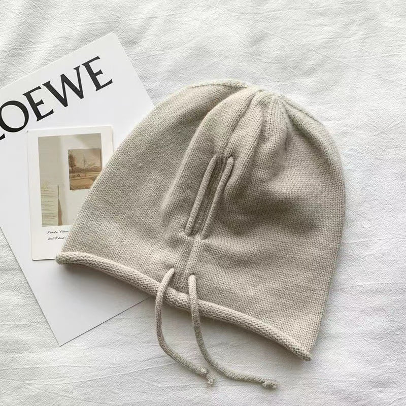 Slouchy Drawstring Beanie Hat(MAC304) - Mariam's Collection