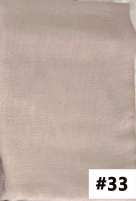 Soft Breathable Solid Color Versatile Hijab (MH188) - Mariam's Collection