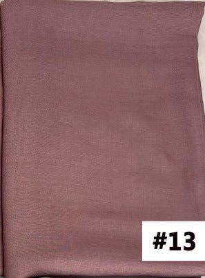 Soft Breathable Solid Color Versatile Hijab (MH188) - Mariam's Collection