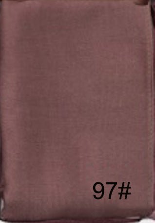 Soft Breathable Solid Color Versatile Hijab (MH188) - Mariam's Collection