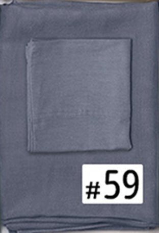 Soft Breathable Solid Color Versatile Hijab (MH188) - Mariam's Collection