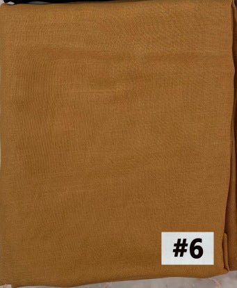 Soft Breathable Solid Color Versatile Hijab (MH188) - Mariam's Collection