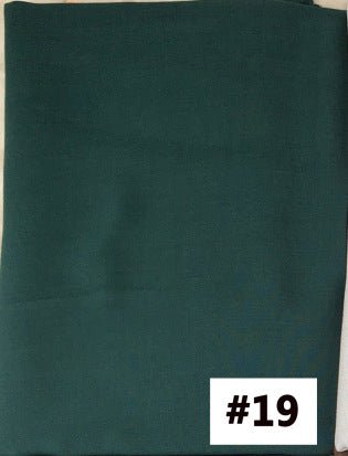 Soft Breathable Solid Color Versatile Hijab (MH188) - Mariam's Collection