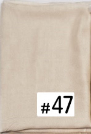 Soft Breathable Solid Color Versatile Hijab (MH188) - Mariam's Collection