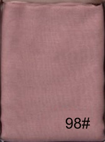 Soft Breathable Solid Color Versatile Hijab (MH188) - Mariam's Collection