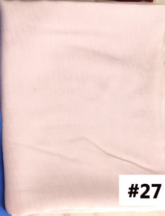 Soft Breathable Solid Color Versatile Hijab (MH188) - Mariam's Collection