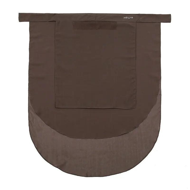 Solid Color Chiffon Hijab with Niqab - MH043 Elegant Modest Wear - Mariam's Collection