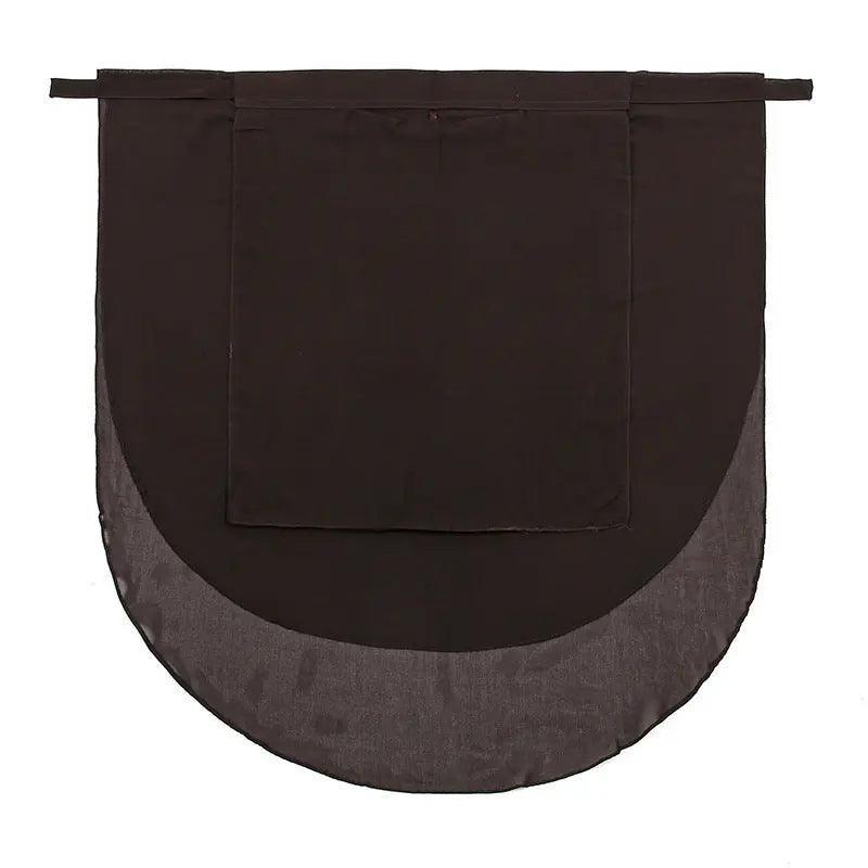 Solid Color Chiffon Hijab with Niqab - MH043 Elegant Modest Wear - Mariam's Collection