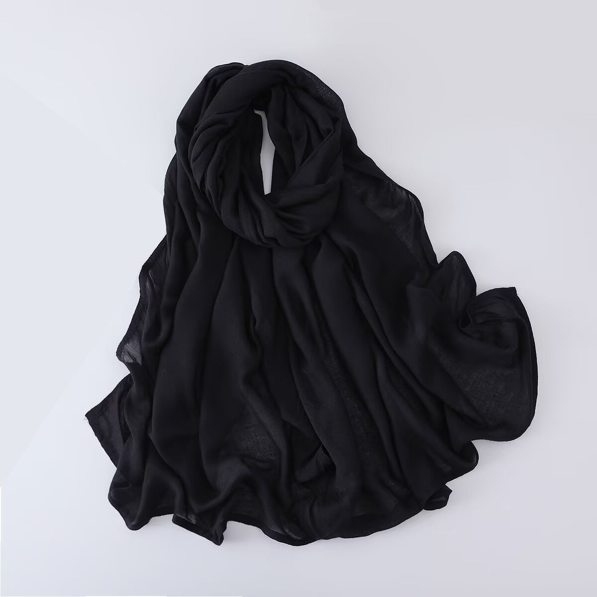 Solid Color Minimalist Versatile Soft Hijab (MH170) - Mariam's Collection