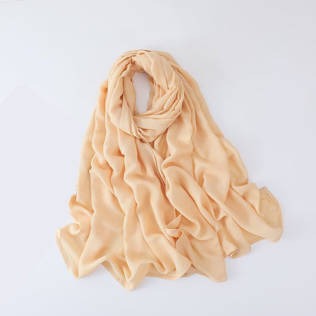 Solid Color Minimalist Versatile Soft Hijab (MH170) - Mariam's Collection