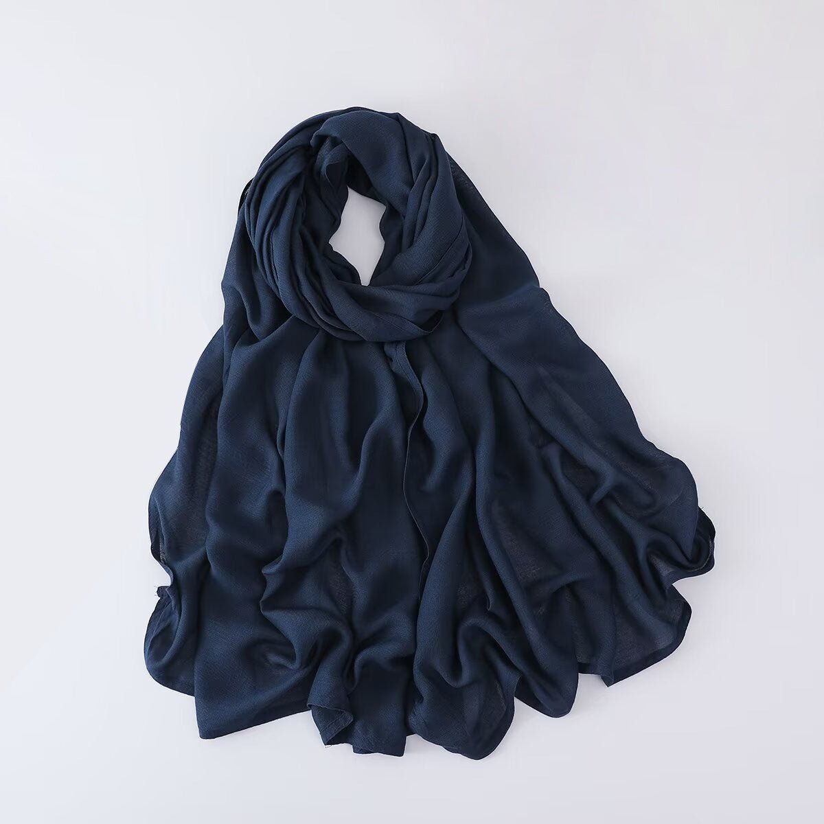 Solid Color Minimalist Versatile Soft Hijab (MH170) - Mariam's Collection